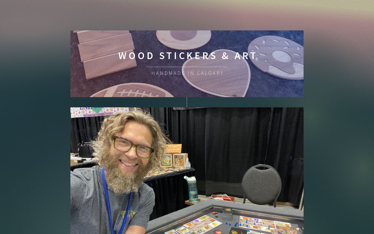 Wood Stickers & Artwork Handmade in Calgary